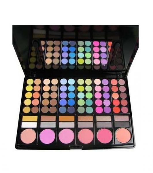 Paleta 72 Sombras E 6 Blushes - FRETE GRÁTIS