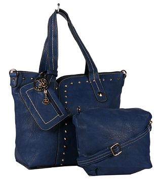 BOLSA EM COURO SINTÉTICO 2 EM 1 - PRONTA ENTREGA