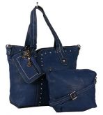 BOLSA EM COURO SINTÉTICO 2 EM 1 - PRONTA ENTREGA